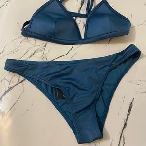 2 piece Cikada Australia Turquoise blue Bikini